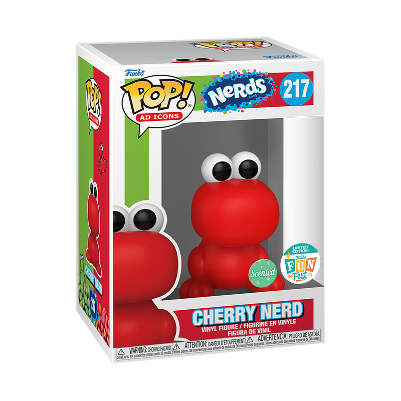 Pop! Cherry Nerd, Red Color in box. This one is scented as well.